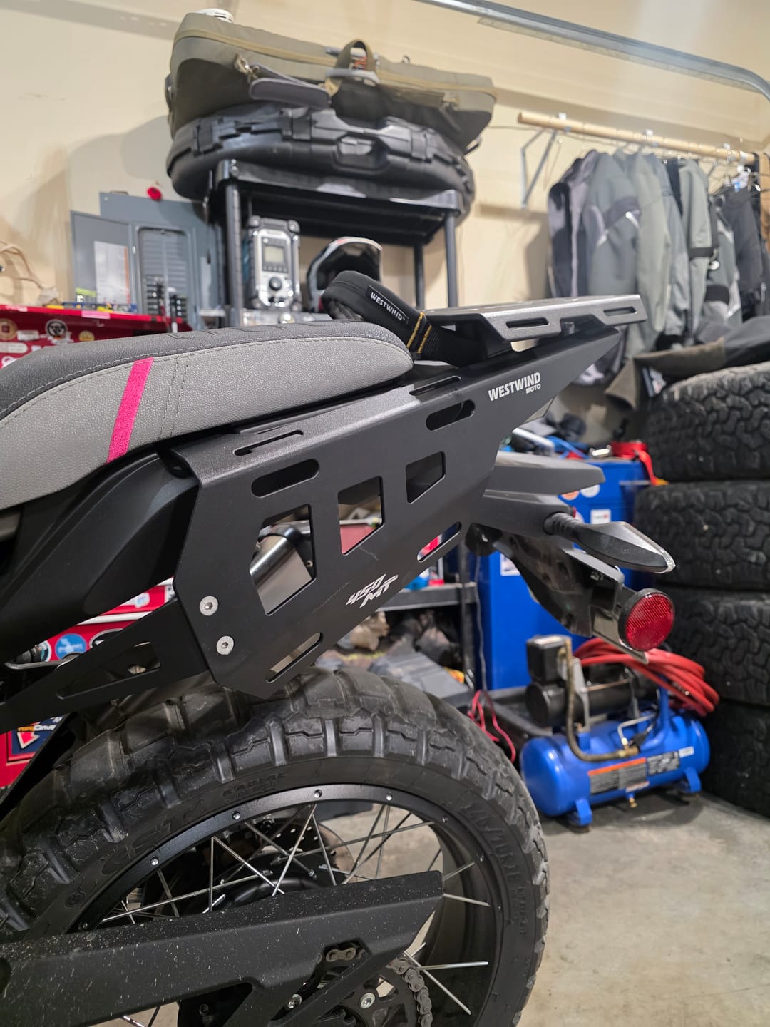 Customer photo review of CF450MT (Ibex 450) Luggage Rack