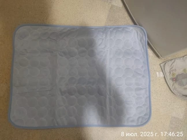 Customer photo review of Nuvola Breeze™ - Tappetino Refrigerante Safe-Fiber per Cani e Gatti