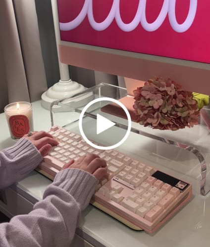 Customer video review of TICKTYPE DP104 FULL SIZE KEYBOARD KIT INSTOCK