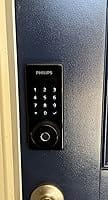 Customer photo review of Philips 4200 Series Built-in Wi-Fi Keypad Smart Deadbolt