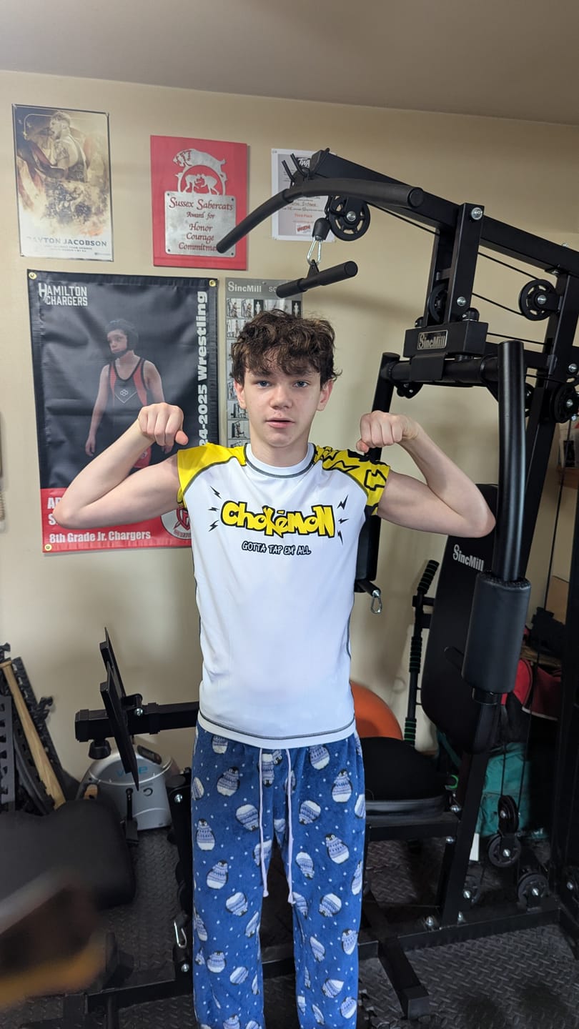 Customer photo review of Chokemon Premium Bjj Rash Guard For Men/Women