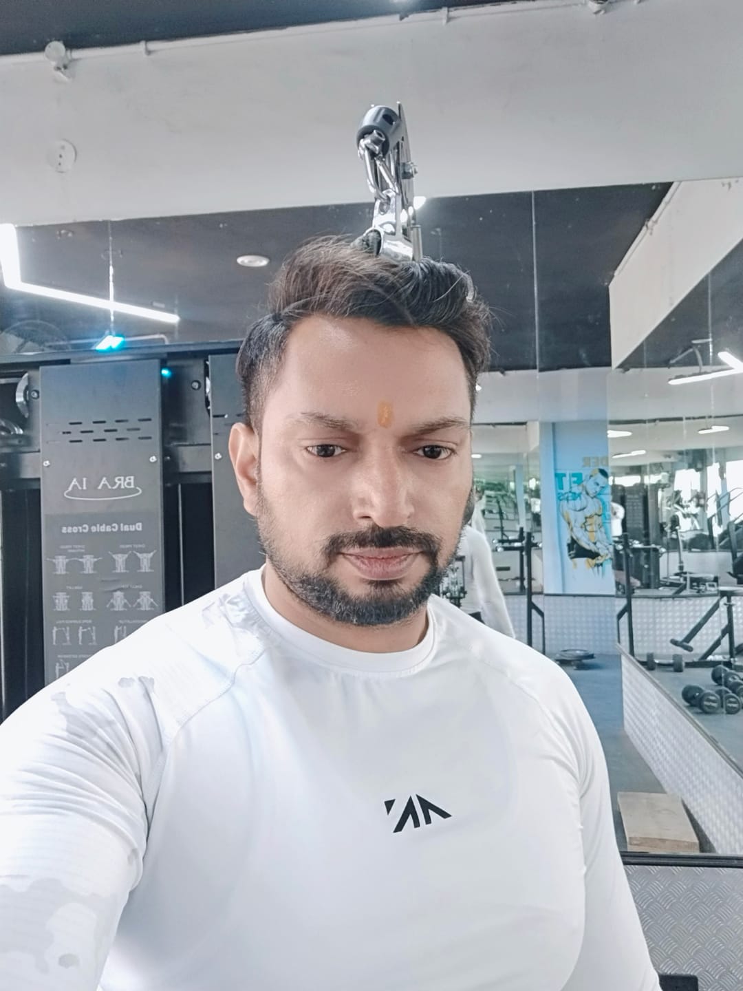 Customer photo review of Critical Compression Tshirt