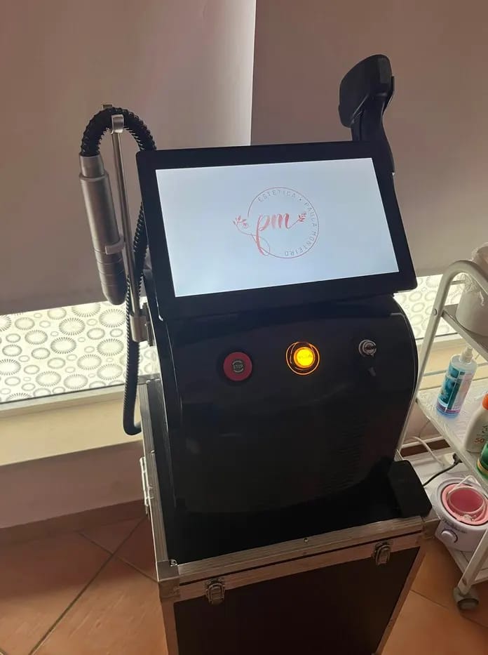 Customer photo review of Soprana Light Diode Laser Hair Removal Machine