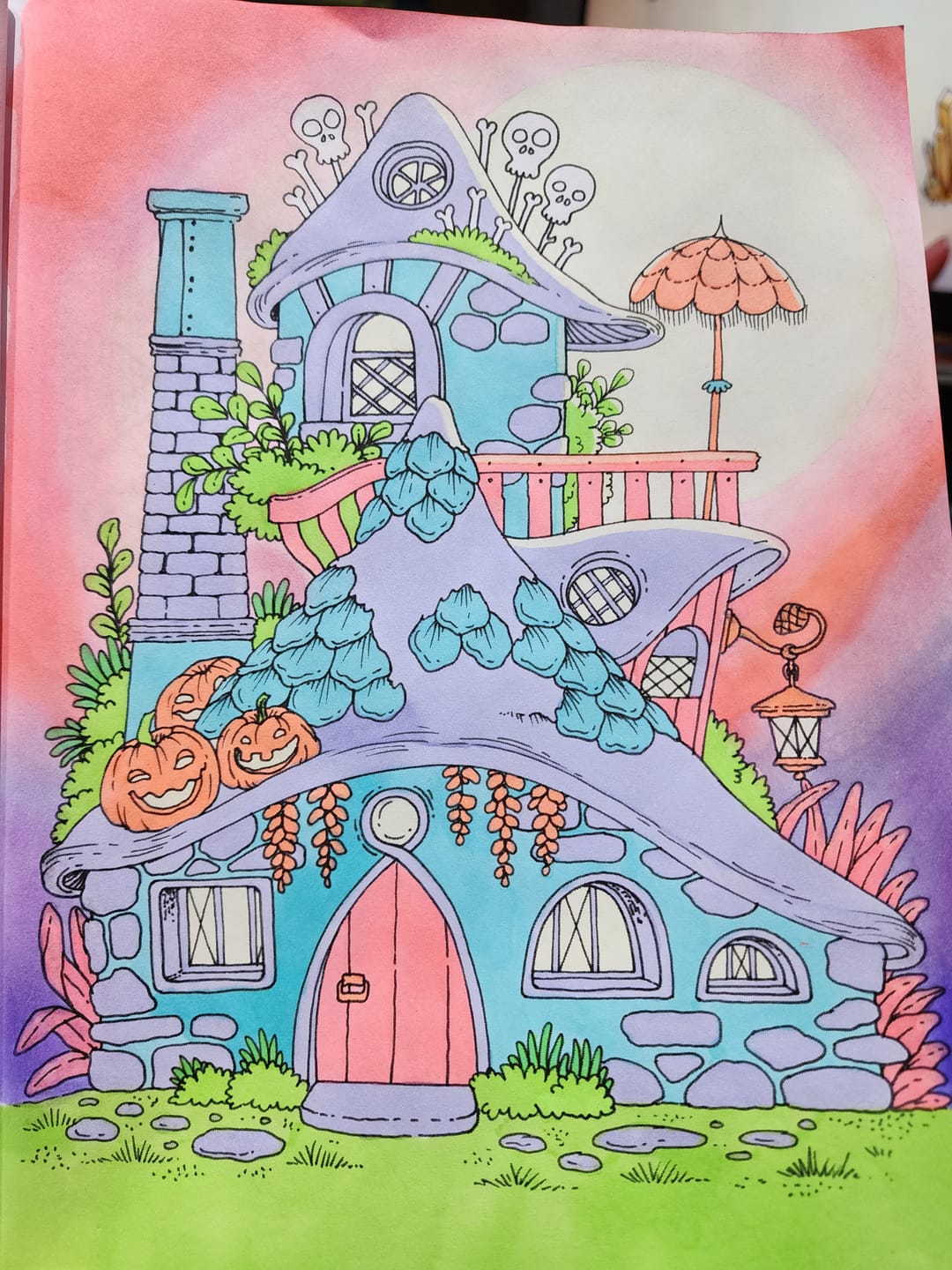 Customer photo review of Ohuhu Honolulu New 48 Pastel Colors Dual Tips Alcohol Art Markers - Blossoming