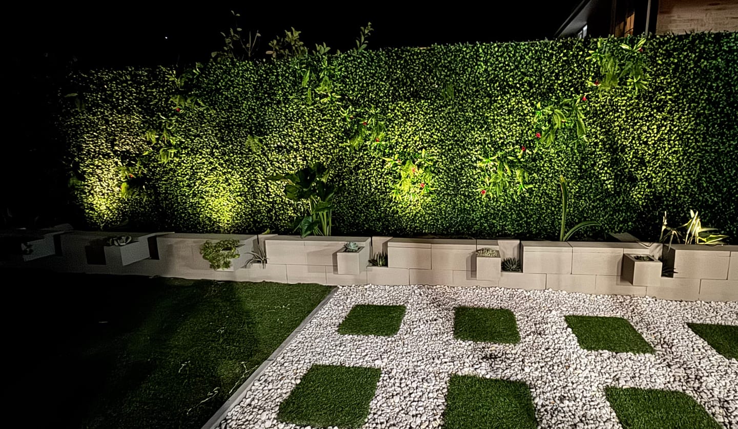 Customer photo review of GardenBrite™ Solar Spotlight Pack
