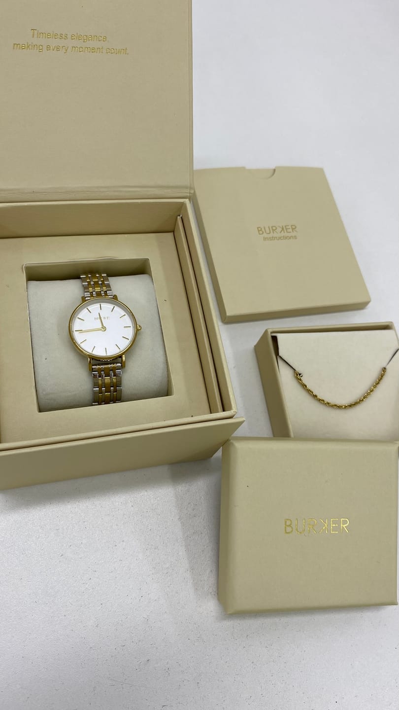 Customer photo review of Ruby Petite Gold Silver