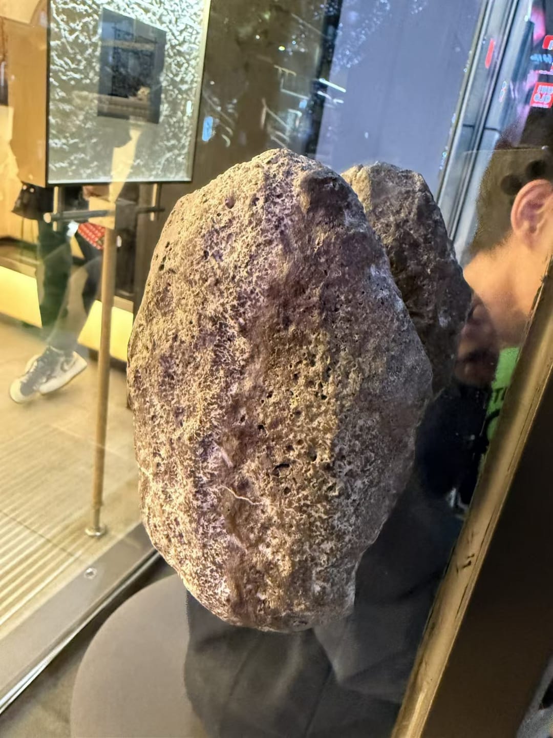 Customer photo review of Meteorite-Shaped Door Handles