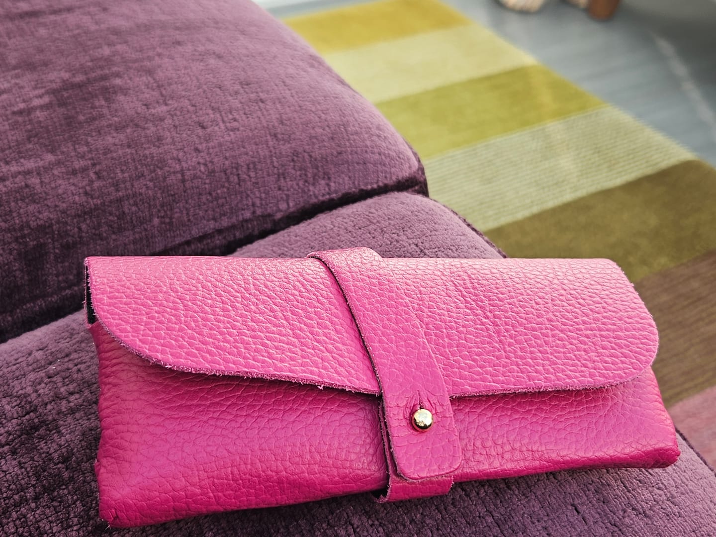 Customer photo review of Leather Glasses Case