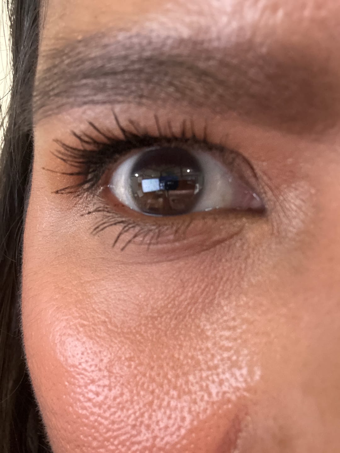 Customer photo review of Everlasting Growth Serum Mascara