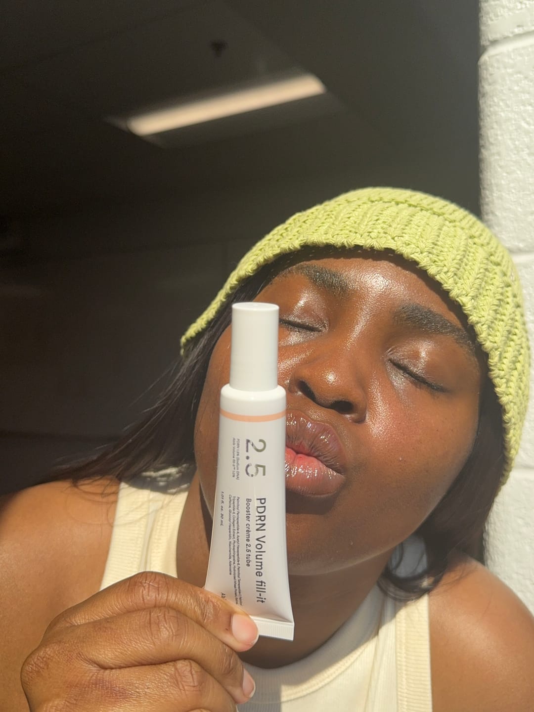 Customer photo review of PDRN Volume fill-it Booster crème 2.5 tube