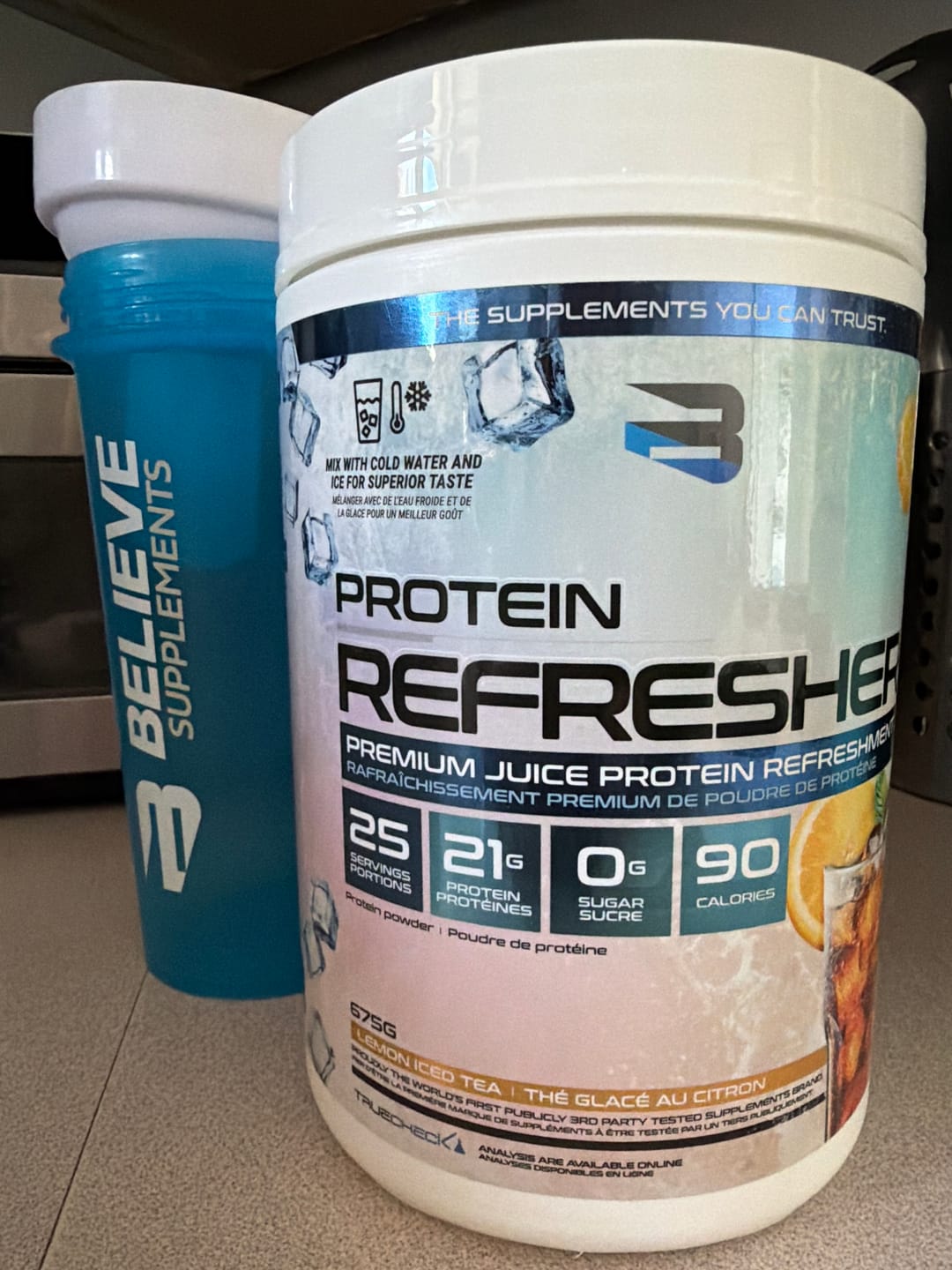 Customer photo review of Protein Refresher