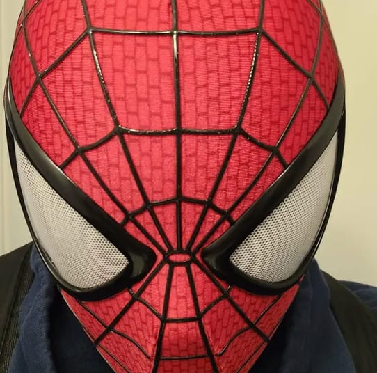 Customer photo review of The Amazing Spider-Man 2 Mask ( Cosplay Version)