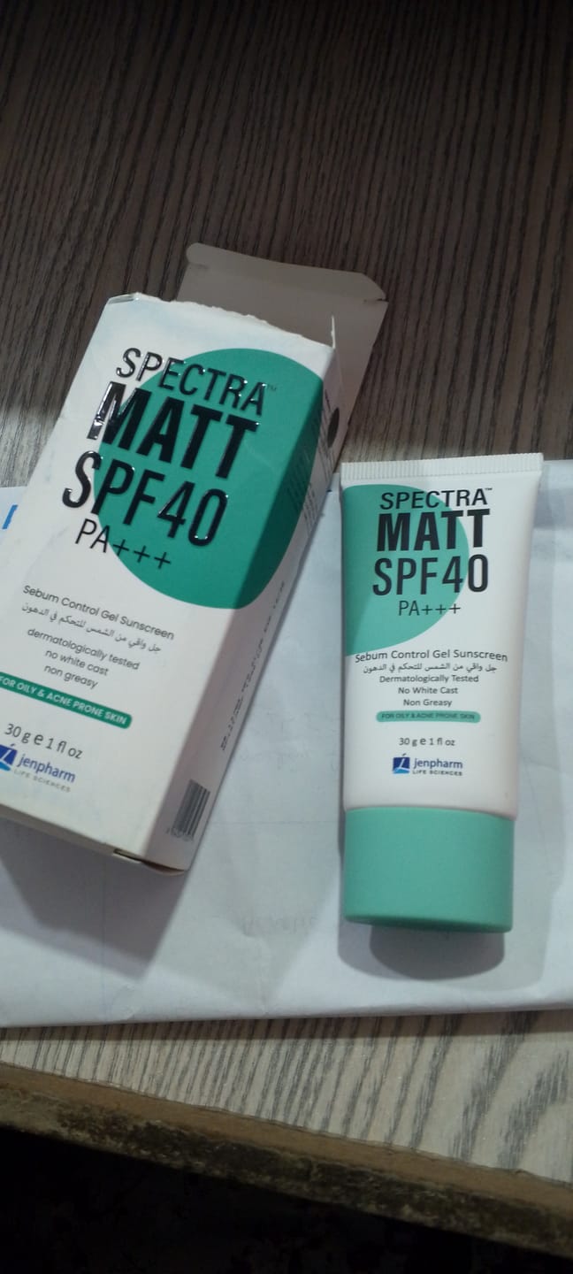 Customer photo review of Spectra Matt SC SPF 40