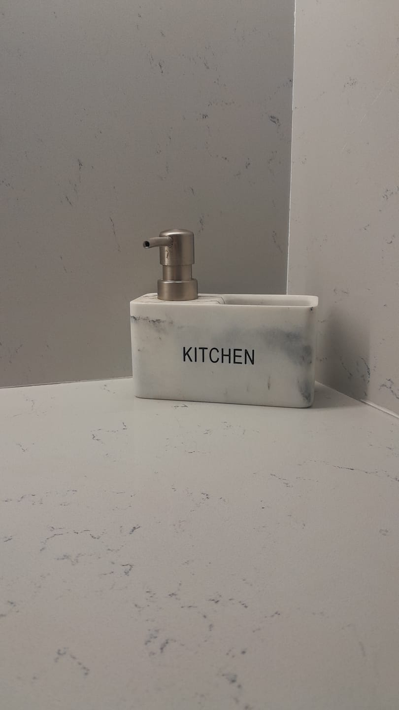 Customer photo review of Kitchen Soap Dispenser With Holder