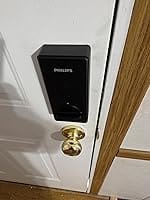 Customer photo review of Philips 4200 Series Built-in Wi-Fi Fingerprint Keypad Smart Deadbolt