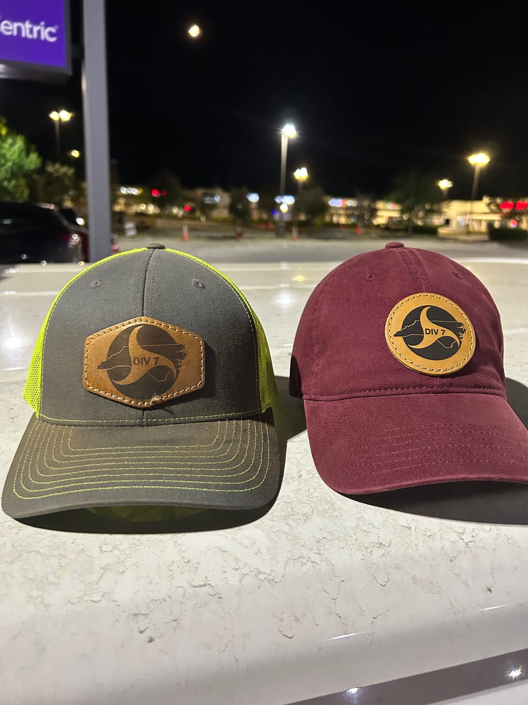 Customer photo review of Richardson 326 Premium Unstructured Custom Leather Patch Hat