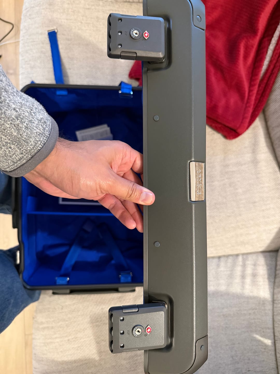 Customer photo review of THE CABIN TRUNK / DAIKANYAMA
