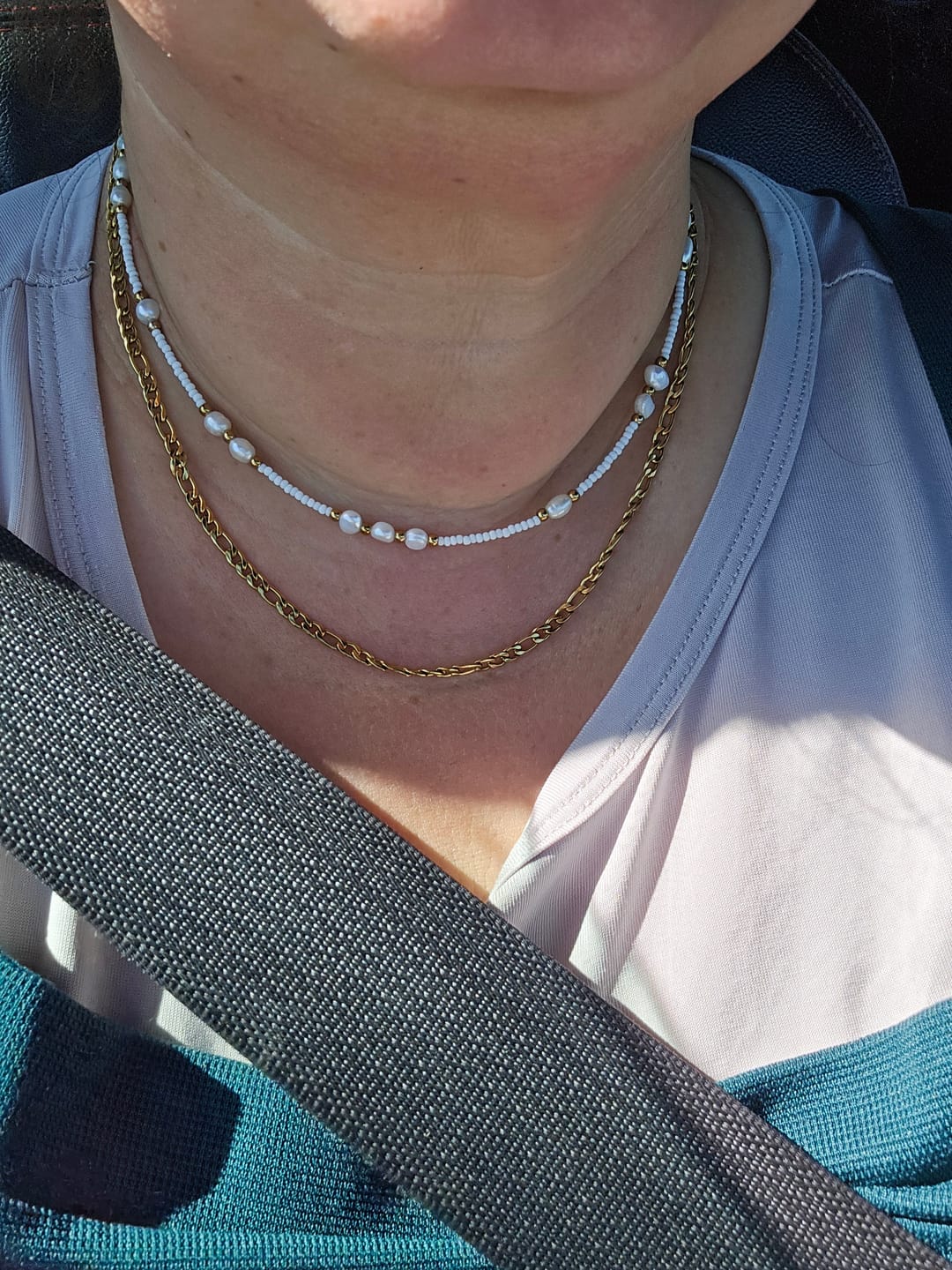 Customer photo review of Positano Necklace (Bundle)