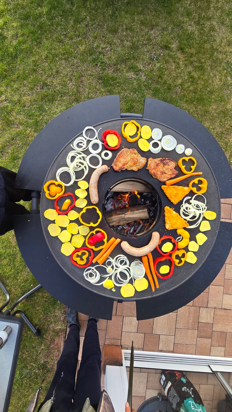 Customer photo review of HELGE – Grillzange V-Tong (51 cm)