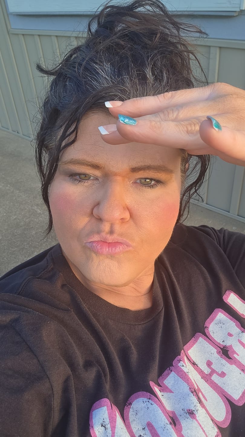 Customer photo review of P.Louise Glow Guide Glossy Lipstick Balm