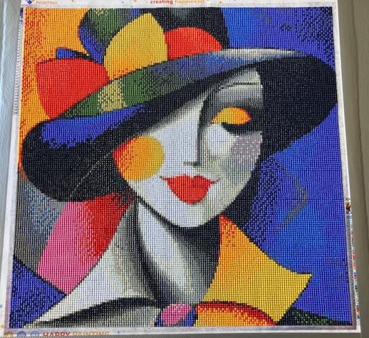 Customer photo review of Eigen Foto Diamond Painting