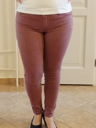 Customer photo review of ROSE - Push-Up nadrág. Rózsaszín