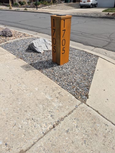 Customer photo review of Address Column