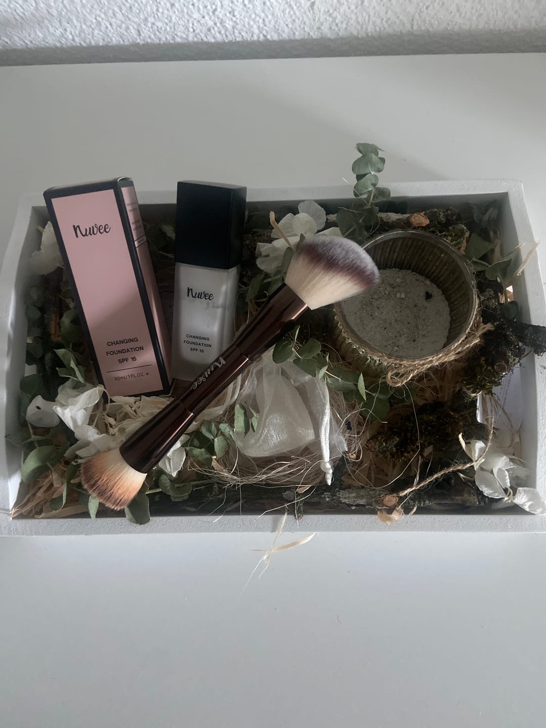 Customer photo review of Premium Makeup Brush