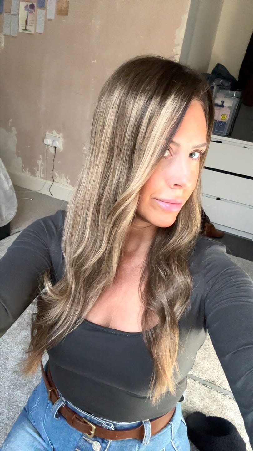 Customer photo review of Wig & Hair Topper Scalp Part Pen