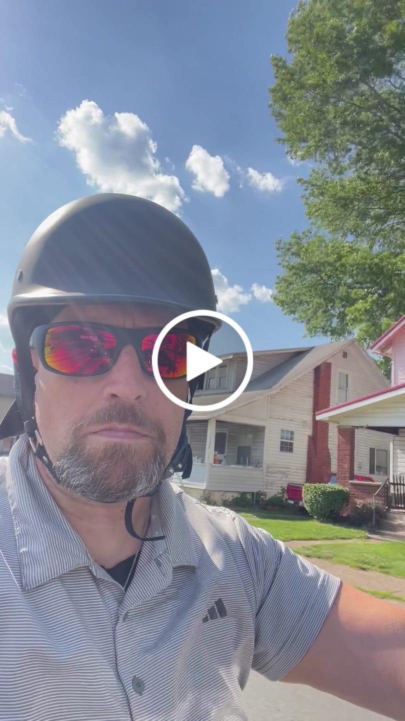 Customer video review of Low Profile Reversible DOT Polo Helmet / Matte Black