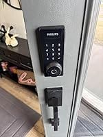 Customer photo review of Philips 4000 Series Built-in Wi-Fi Fingerprint Touchscreen Smart Deadbolt