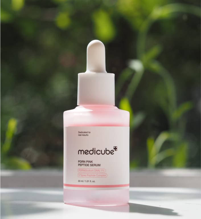 Customer photo review of Liftinga serums ar PDRN un peptīdiem Medicube PDRN Pink Peptide Serum