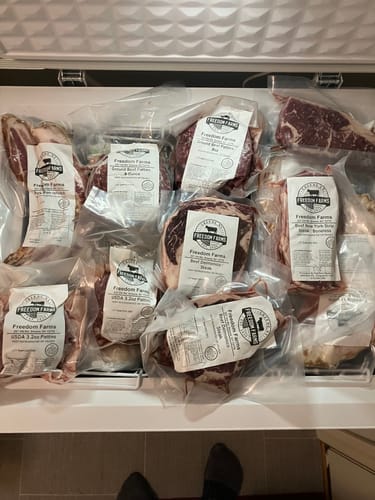 Customer photo review of Freedom Farms Hamburger Sliders– Small Batch