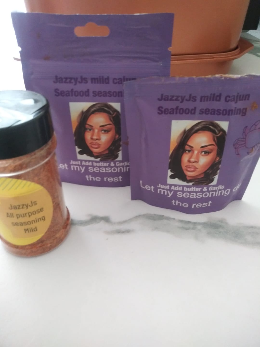 Customer photo review of Jazzyjs cajun seafood seasoning Mild