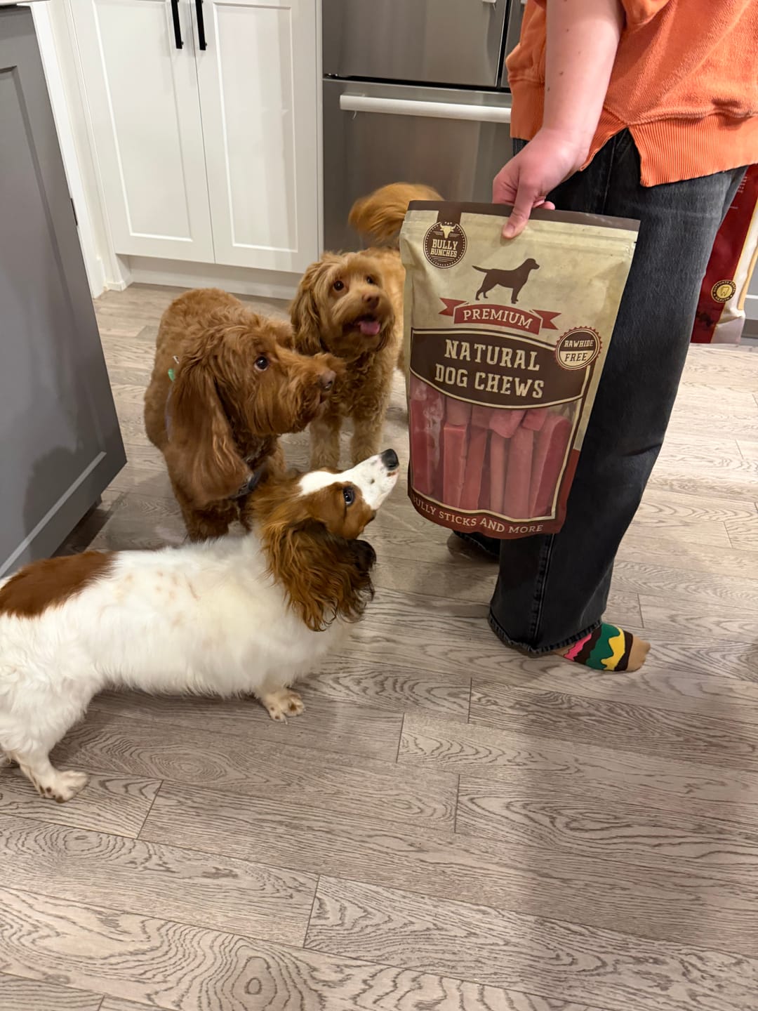 Customer photo review of Strawberry Himalayan Yak Chew (MEDIUM)