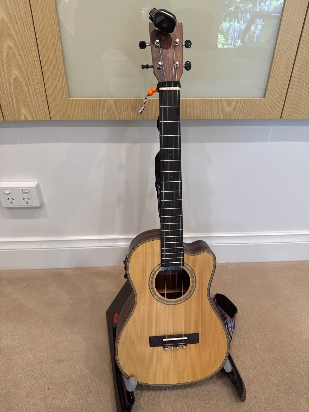 Customer photo review of AQ16U Aquila Tenor Low G 4th Ukulele String Wound Low G X 2