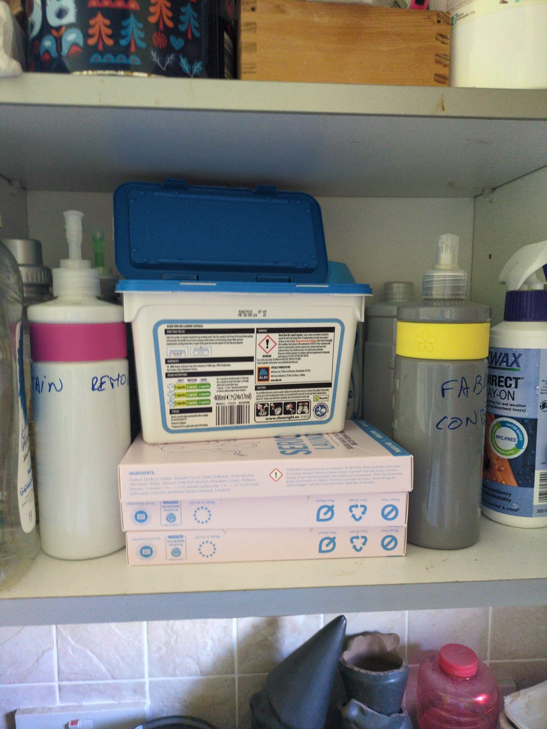 Customer photo review of Eco Laundry Detergent Strips