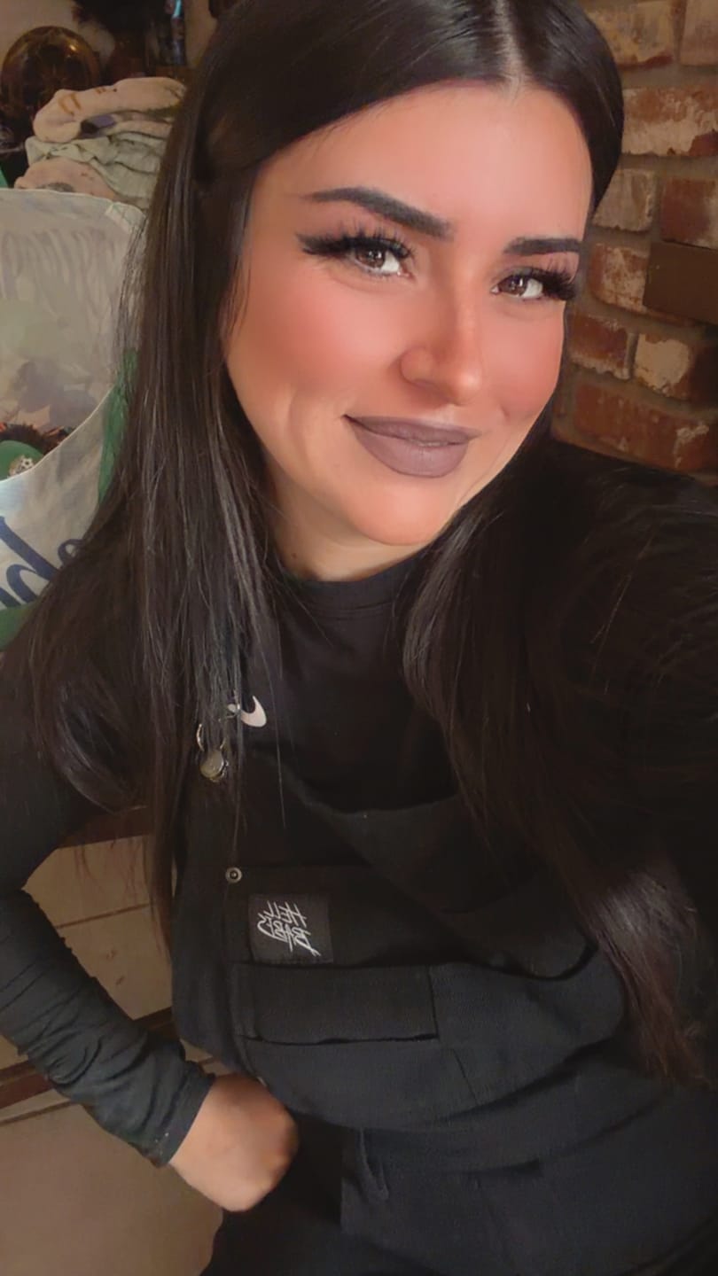 Customer photo review of Born Bad Washed Overalls - Black