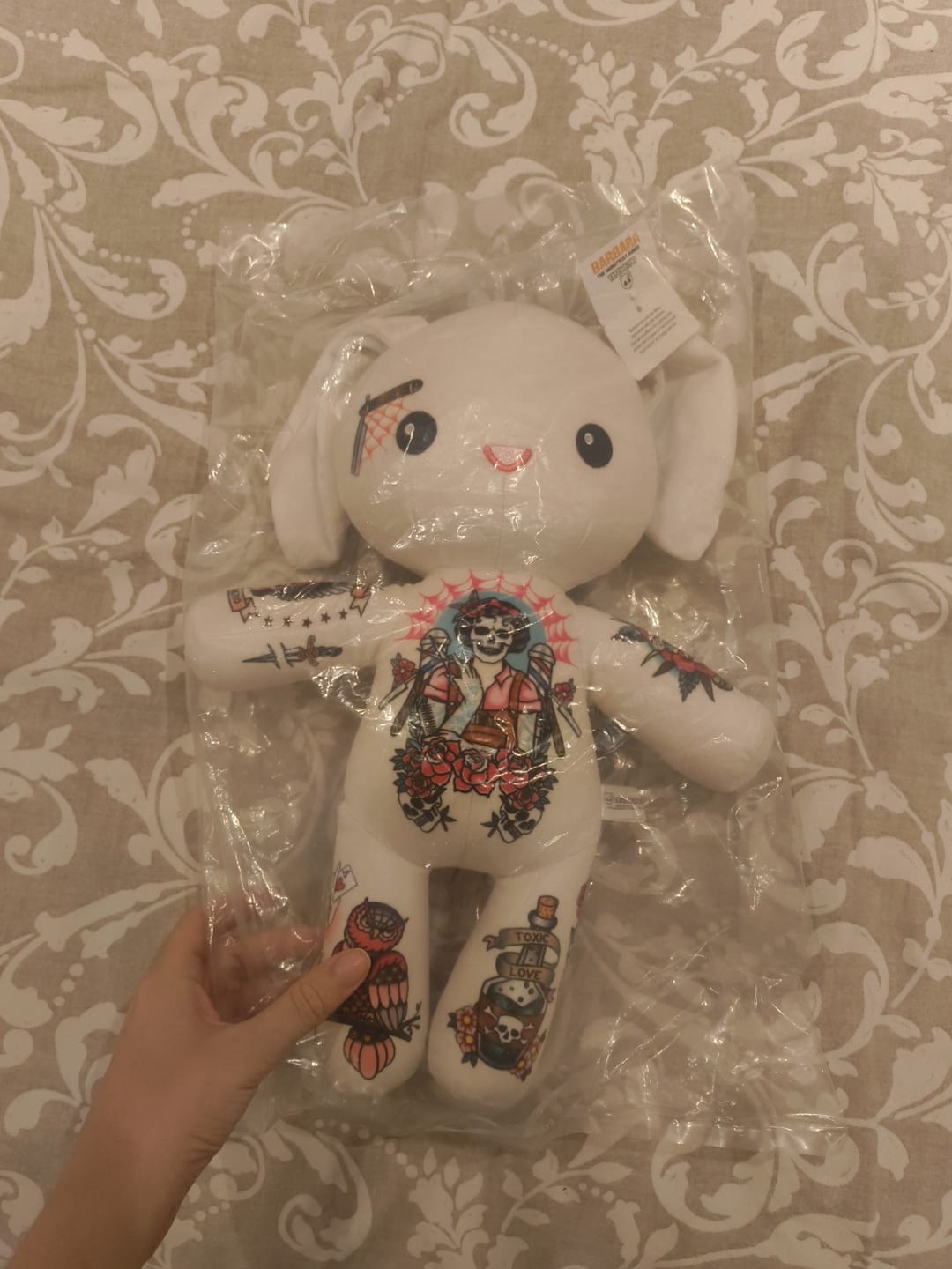Customer photo review of Barbara the Bunny