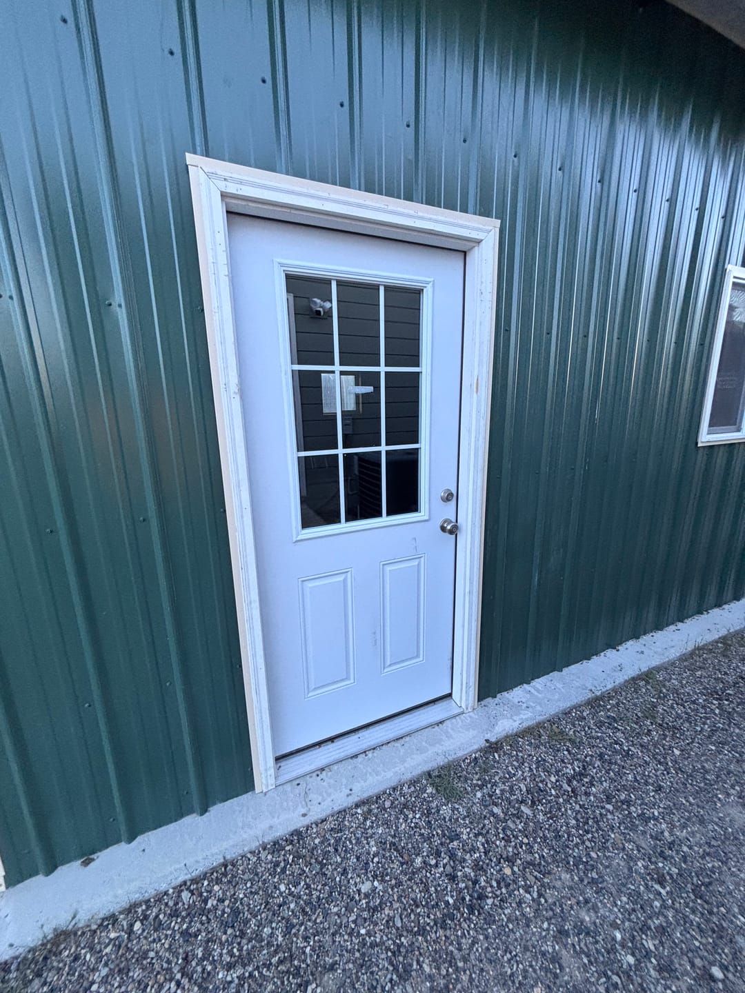 Customer photo review of Grills Between Glass 9 Lite Glass and Frame Kit (Half Lite)