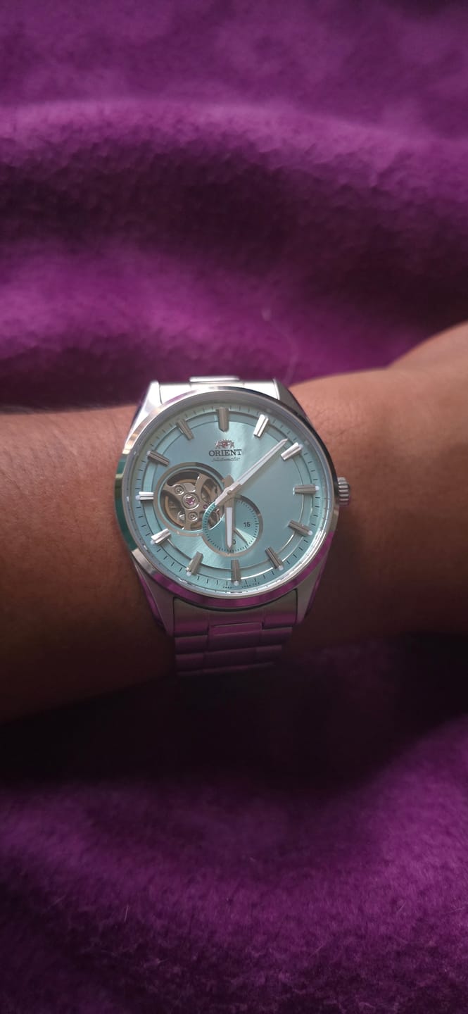 Customer photo review of Reloj Orient Automatic RA-AR0009L Open Heart 40.8 mm