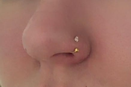 Customer photo review of Piercing Louise
