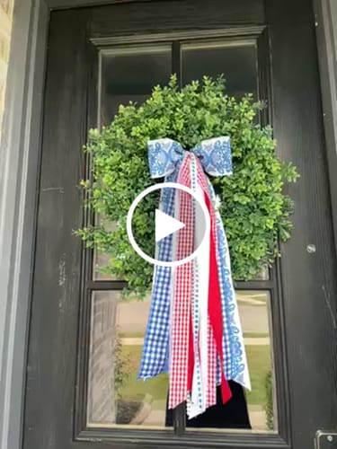 Customer video review of Nantucket Dreams Wreath Ribbon