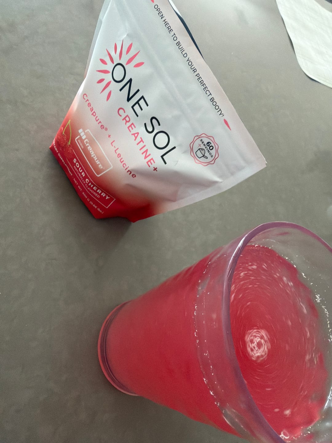 Customer photo review of One Sol Creatine+