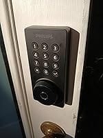 Customer photo review of Philips 4200 Series Built-in Wi-Fi Keypad Smart Deadbolt