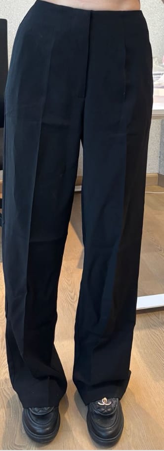 Customer photo review of Pantalones de Vestir Sin Pretina Tailored