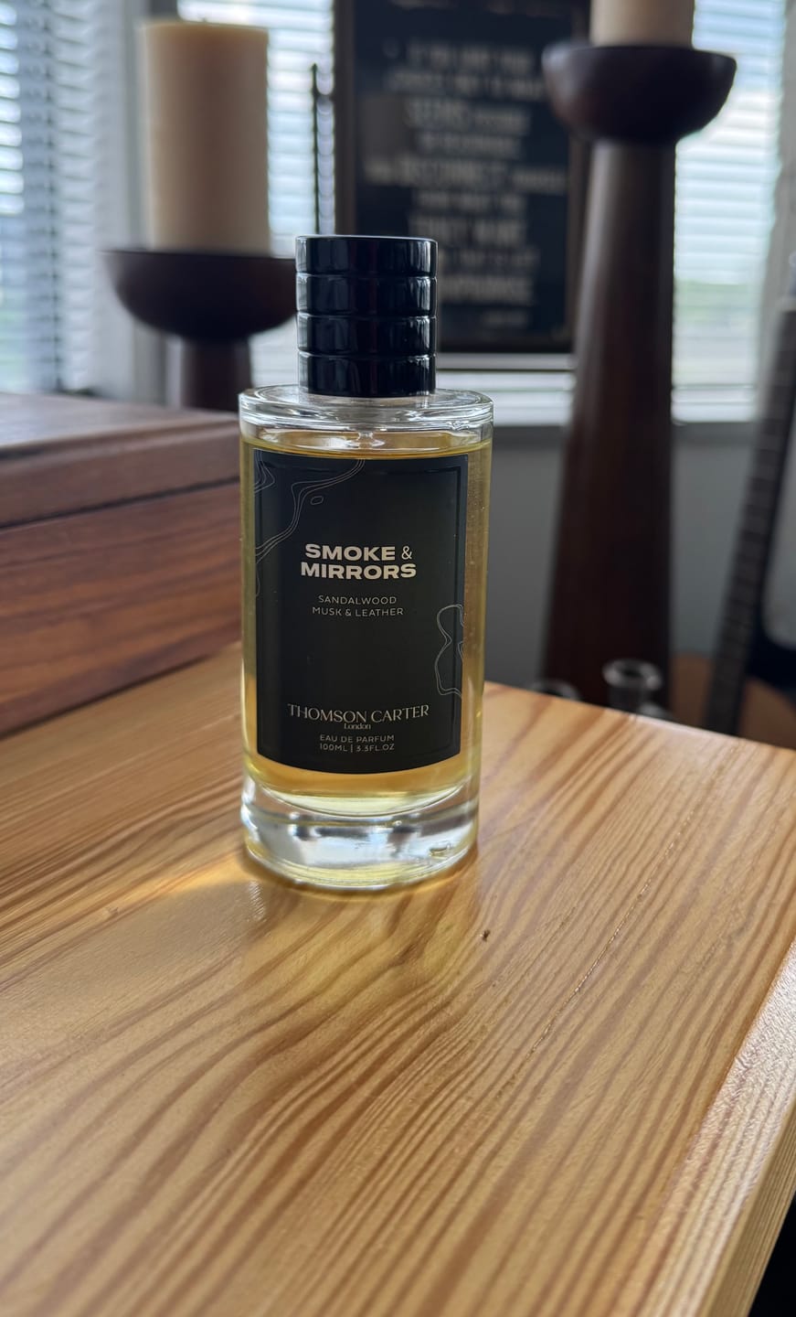 Customer photo review of Smoke & Mirrors | Eau de Parfum