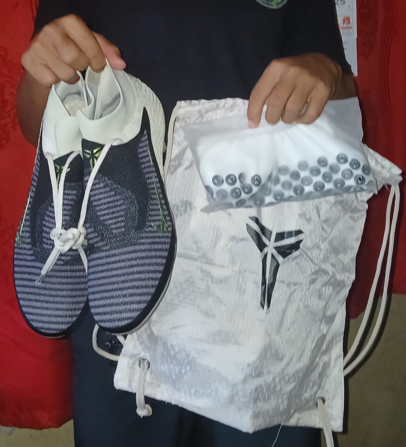 Customer photo review of PHANTOM 6 ELITE HIGH CUT FG - KOBE BRYANT MAMBA