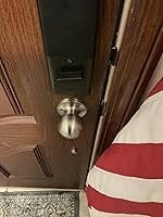 Customer photo review of Philips 4200 Series Built-in Wi-Fi Keypad Smart Deadbolt