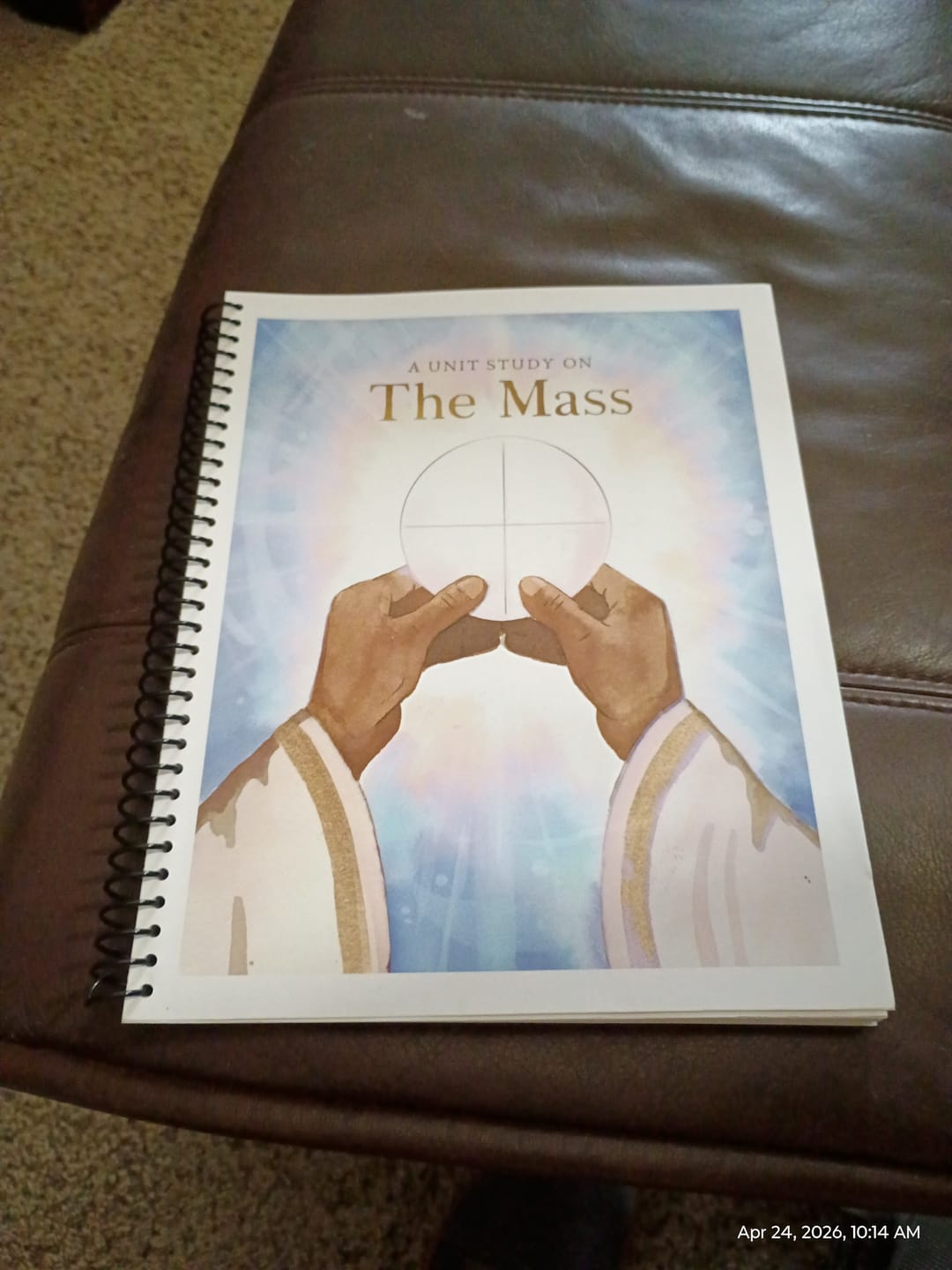 Customer photo review of The Mass Unit Study